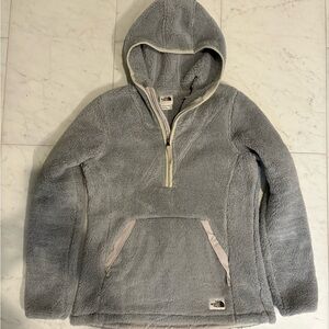 The North Face Gray Hooded Pullover